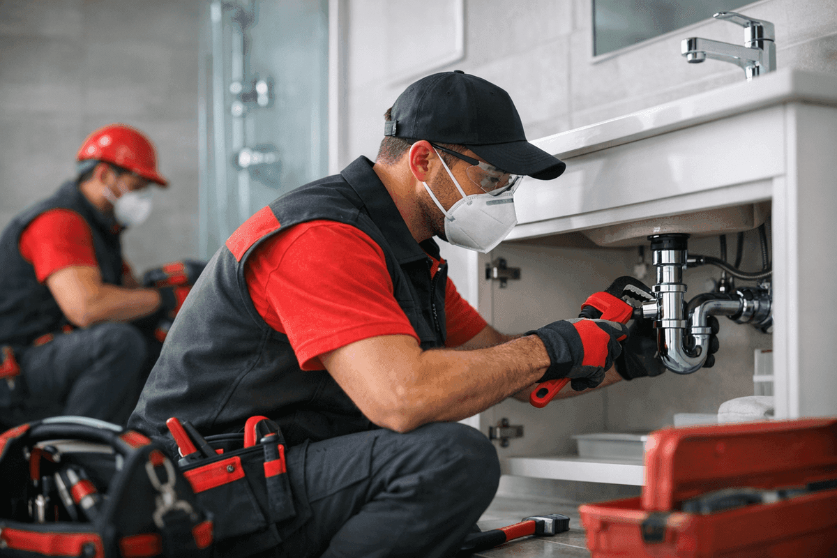 Bathroom Plumbing service by South Hills Plumber