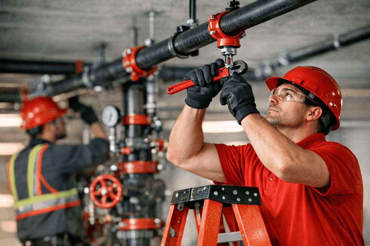 Fire Sprinkler Systems service by South Hills Plumber