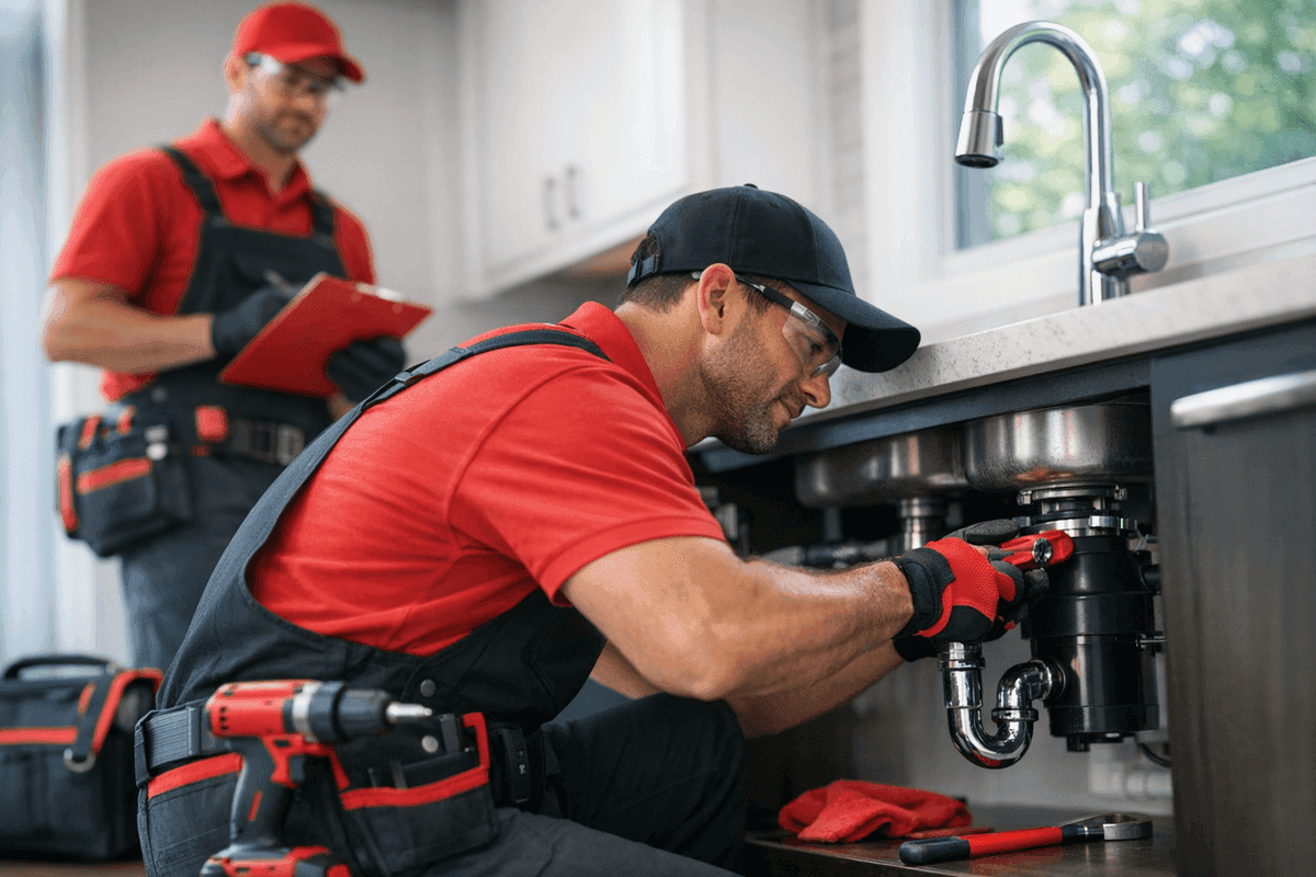 Kitchen Plumbing service by South Hills Plumber