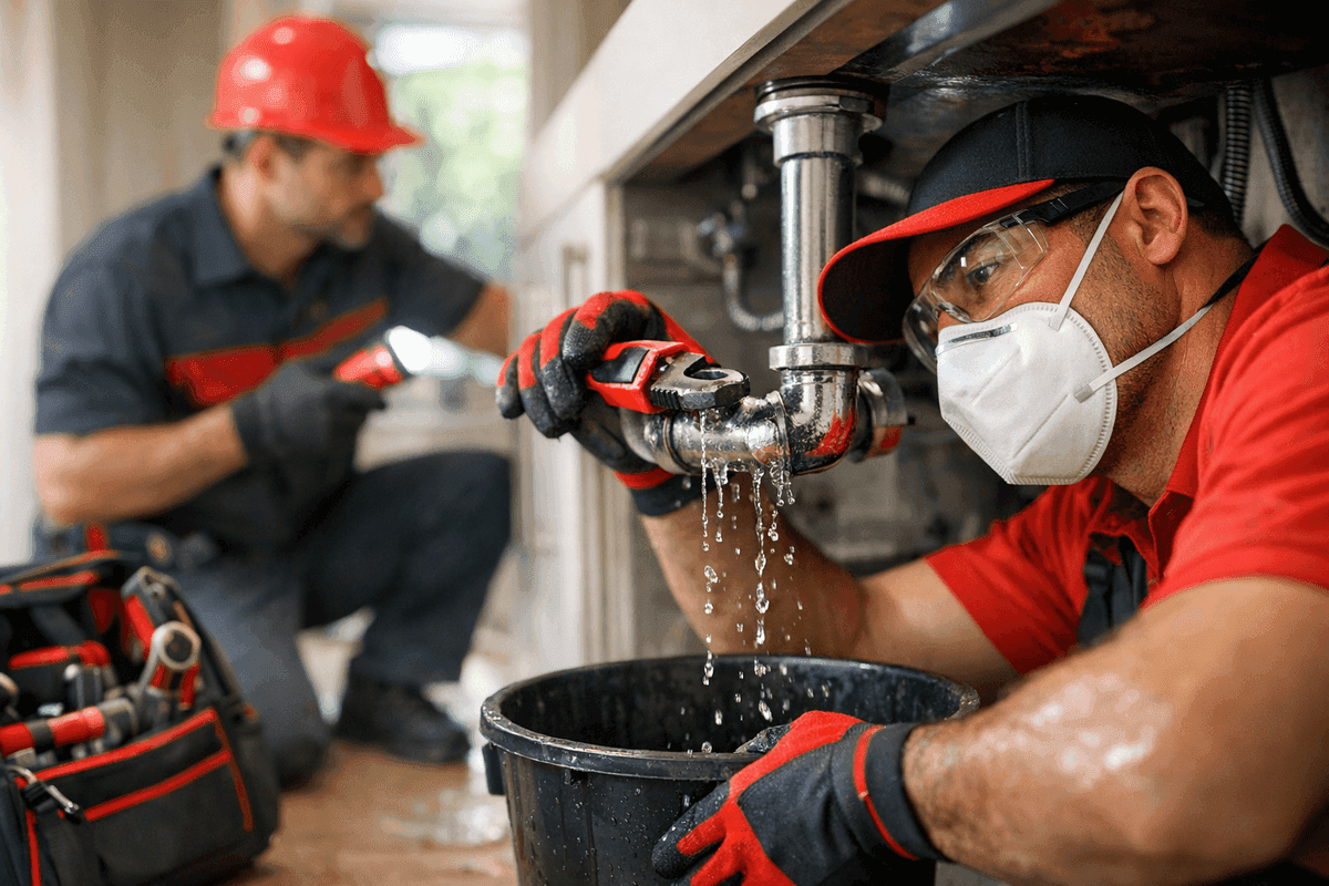 Leak Repair service by South Hills Plumber
