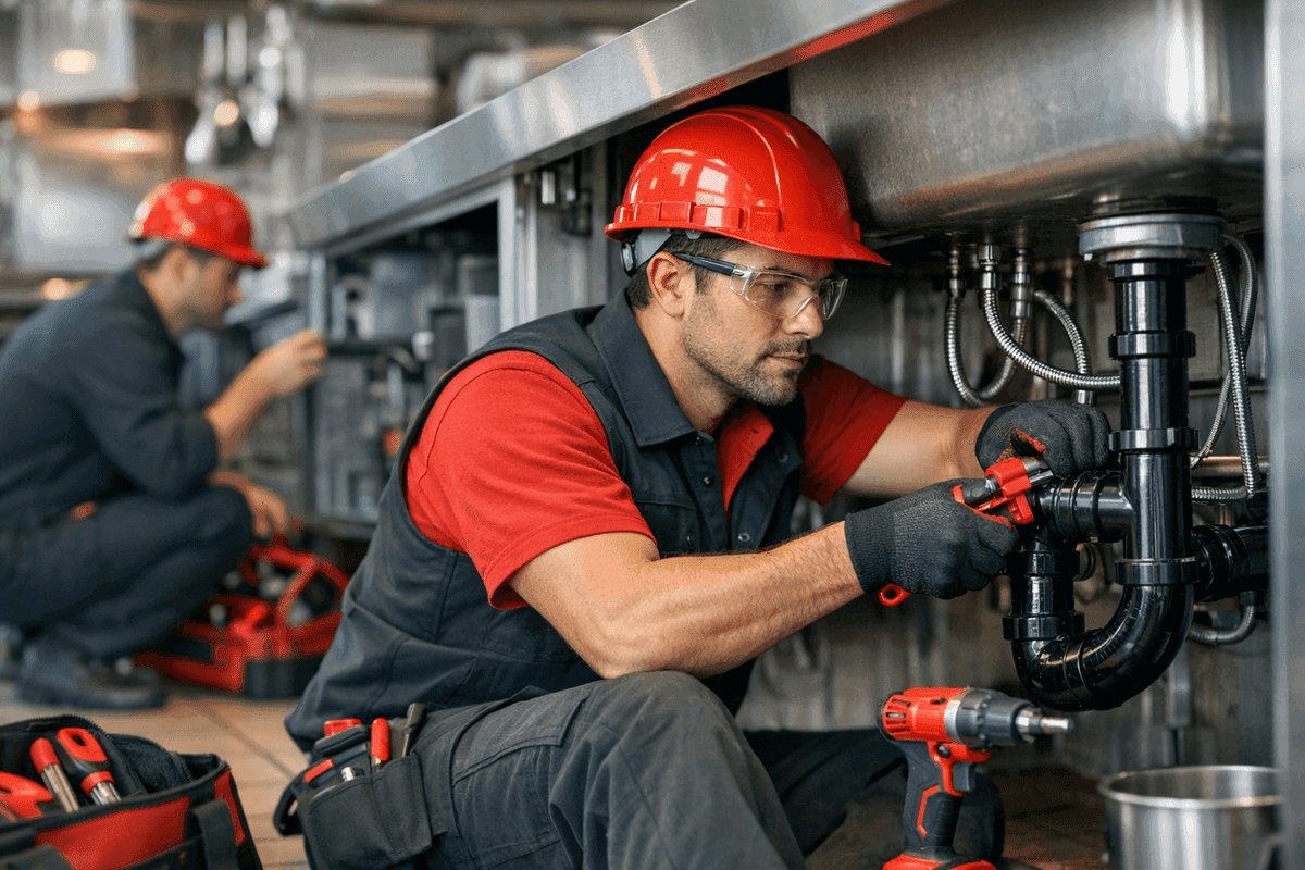 Restaurant Plumbing service by South Hills Plumber