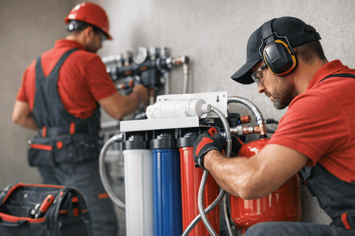 Water Filtration Systems service by South Hills Plumber