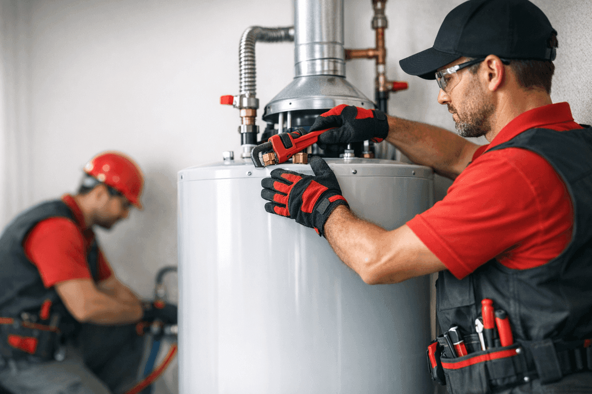 Water Heater Installation service by South Hills Plumber